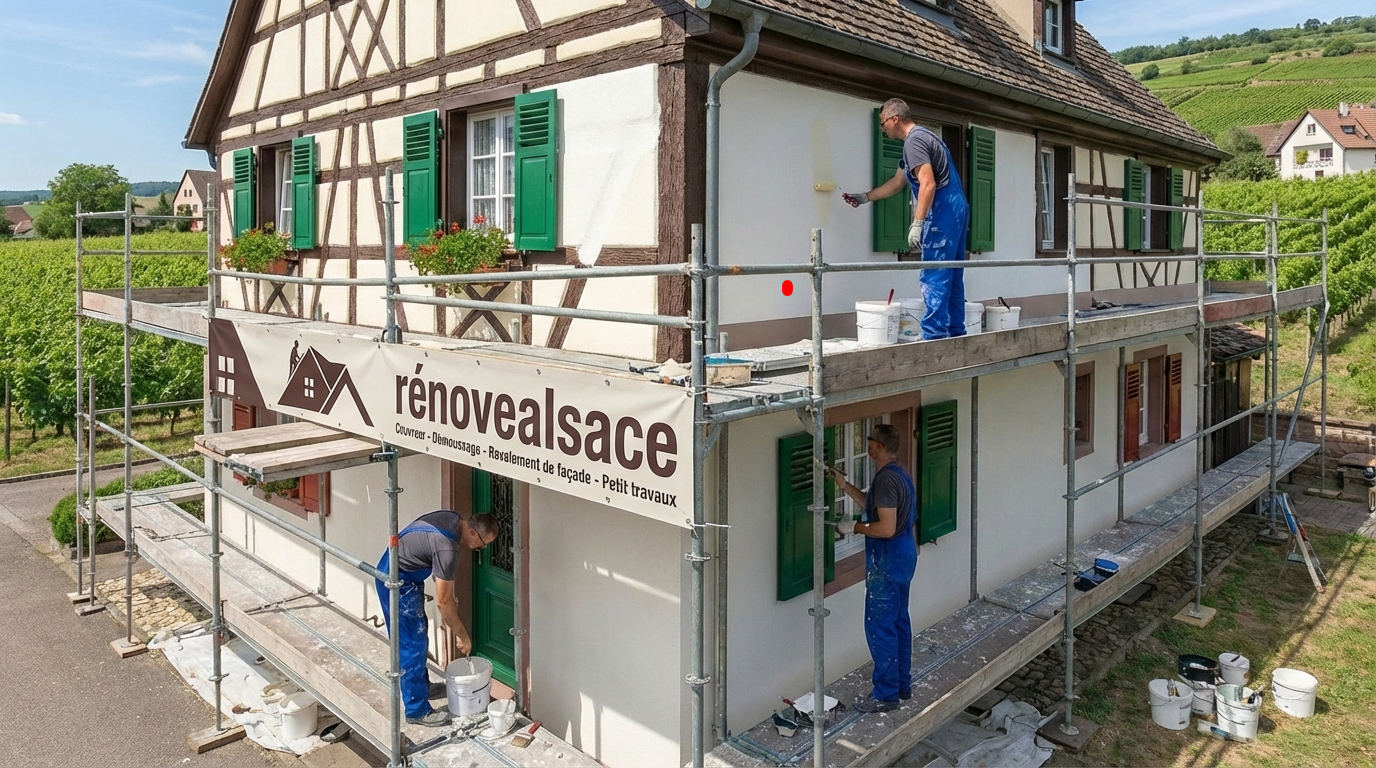 rénovation peinture ravalement haut rhin