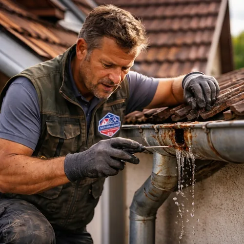 Réparation zinguerie gouttière solin Haut-Rhin